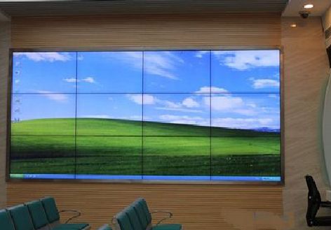 南靖县液晶拼接屏的另类用法。